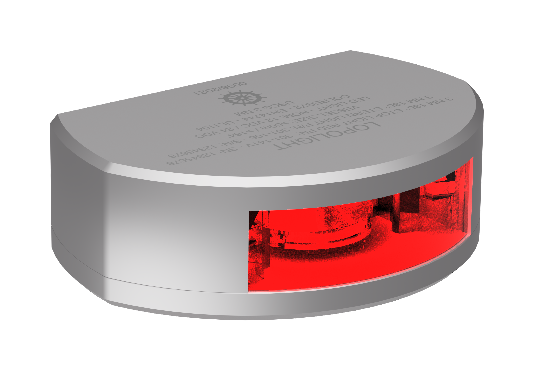 3nm 135° Red Stop Light, vertical mount